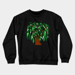 tree of life painting Crewneck Sweatshirt